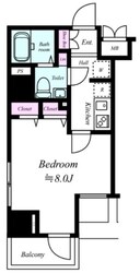 スプレスター東陽町アリビエの物件間取画像